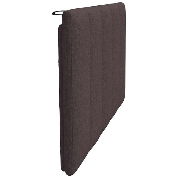Kopfteil Kissen Dunkelbraun 100 cm
