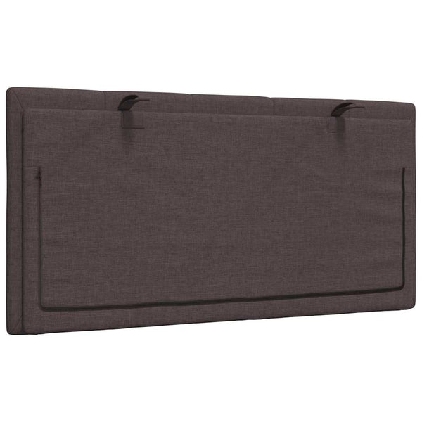 Kopfteil Kissen Dunkelbraun 100 cm