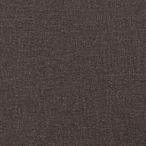 Kopfteil Kissen Dunkelbraun 100 cm