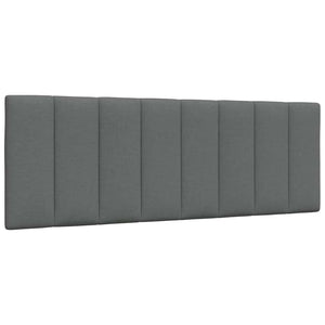 Kopfteil Kissen Hanko Dunkelgrau 120 cm