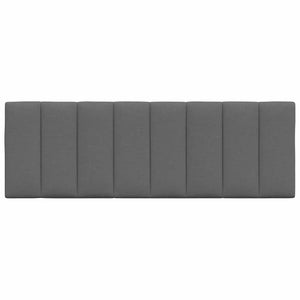 Kopfteil Kissen Hanko Dunkelgrau 120 cm