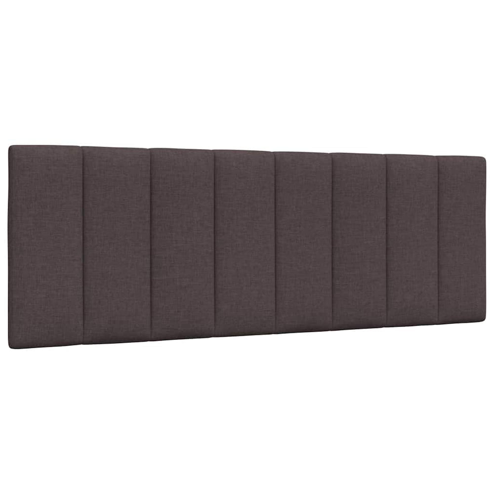 Kopfteil Kissen Hanko Dunkelbraun 120 cm