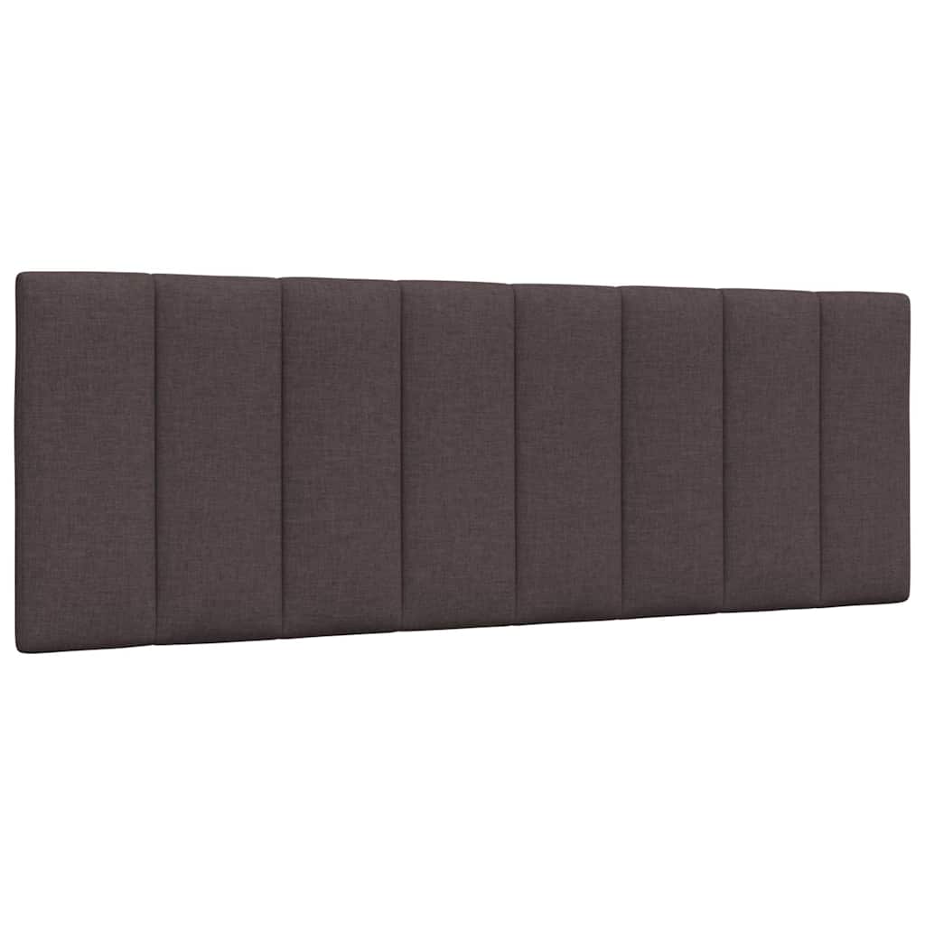 Kopfteil Kissen Hanko Dunkelbraun 120 cm