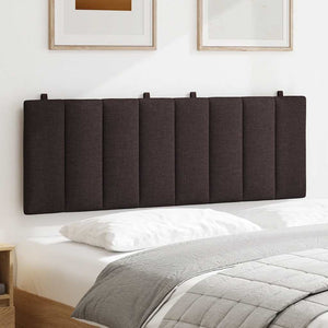 Kopfteil Kissen Hanko Dunkelbraun 120 cm
