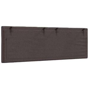 Kopfteil Kissen Hanko Dunkelbraun 120 cm