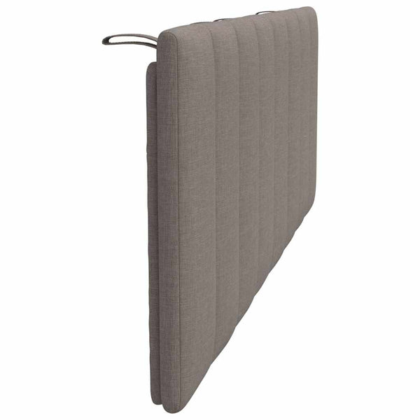 Kopfteil Kissen Hanko Taupe 120 cm