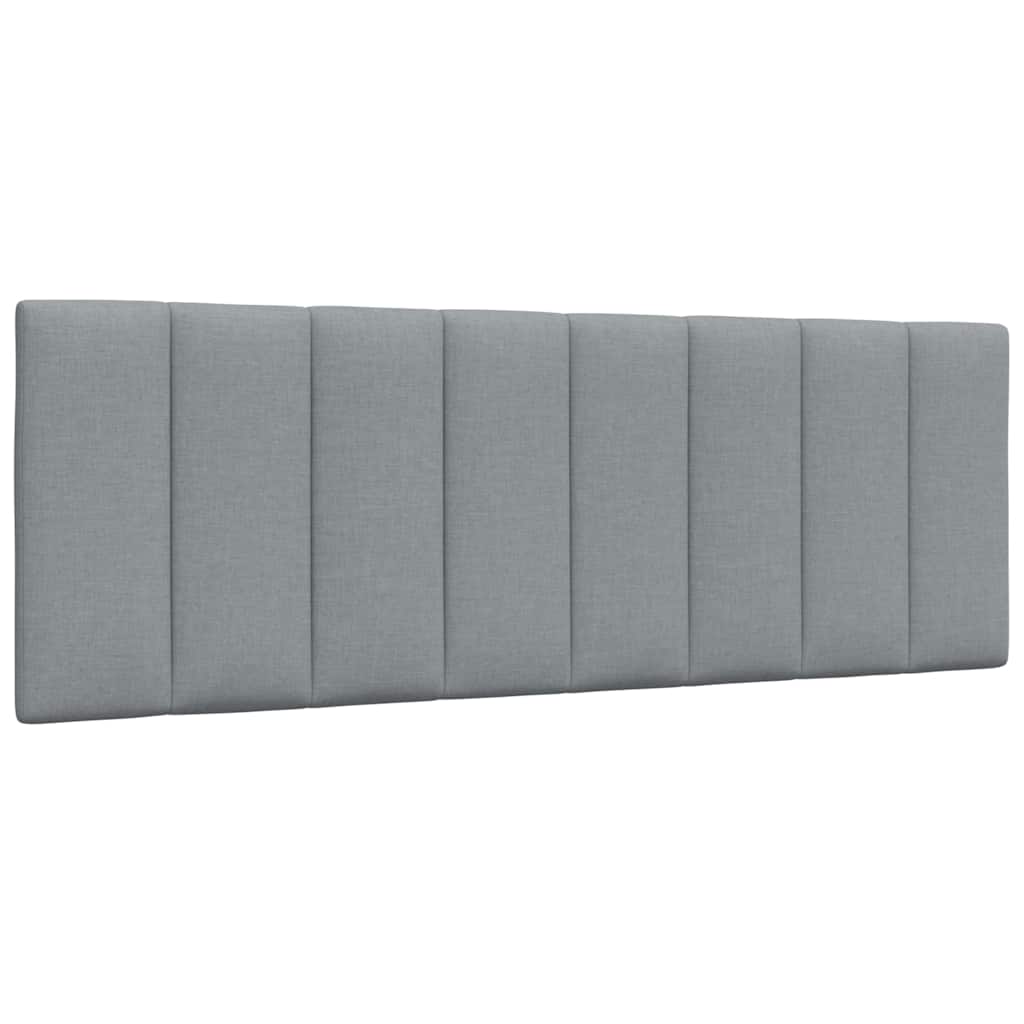 Kopfteil Kissen Hanko Hellgrau 140 cm