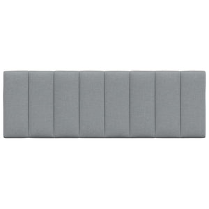 Kopfteil Kissen Hanko Hellgrau 140 cm