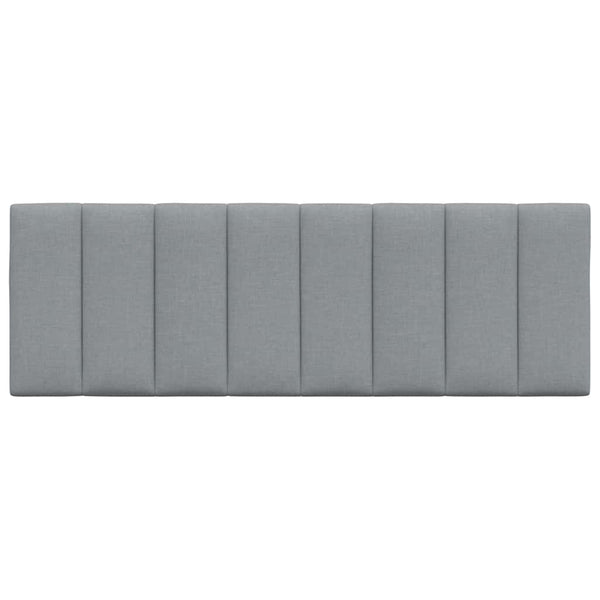 Kopfteil Kissen Hanko Hellgrau 140 cm