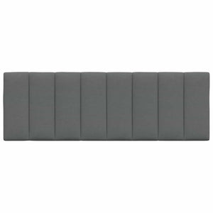 Kopfteil Kissen Dunkelgrau 140 cm