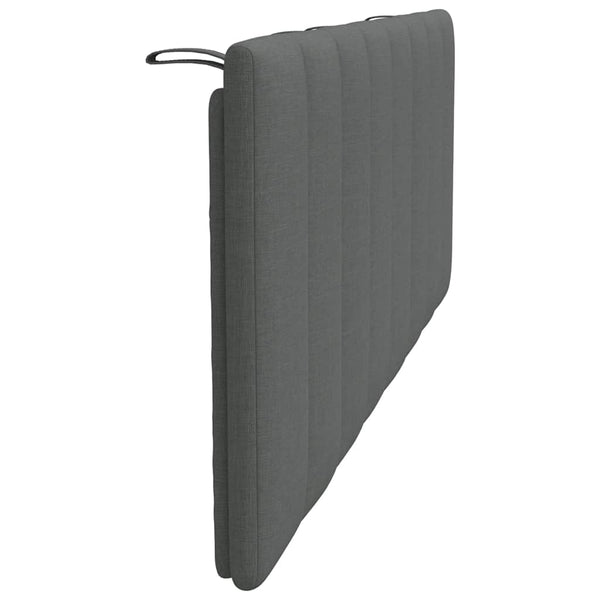 Kopfteil Kissen Dunkelgrau 140 cm
