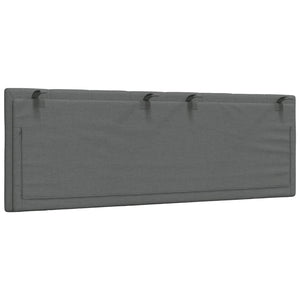 Kopfteil Kissen Dunkelgrau 140 cm