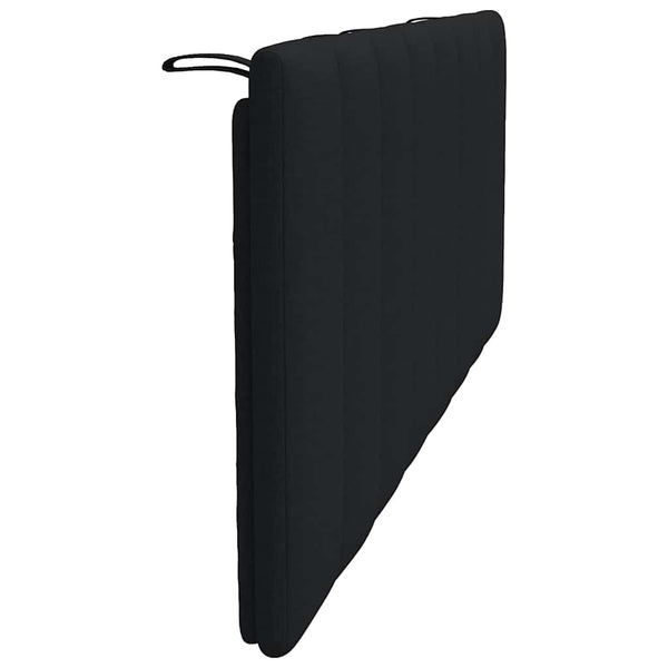 Kopfteil Kissen Hanko Schwarz 140 cm