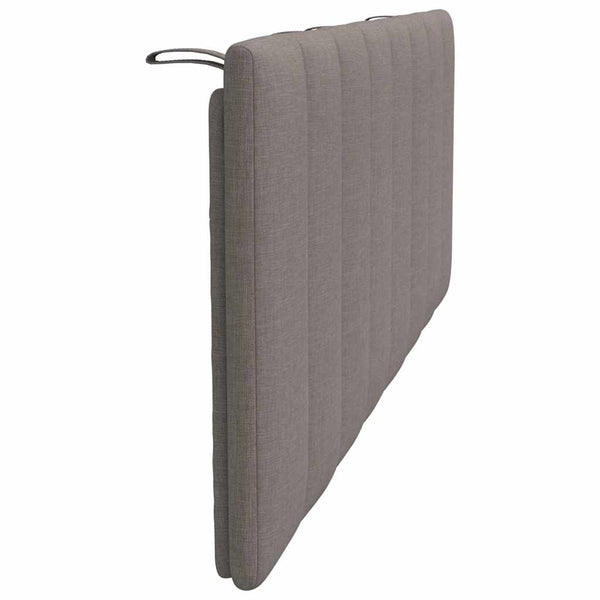 Kopfteil Kissen Hanko Taupe 140 cm