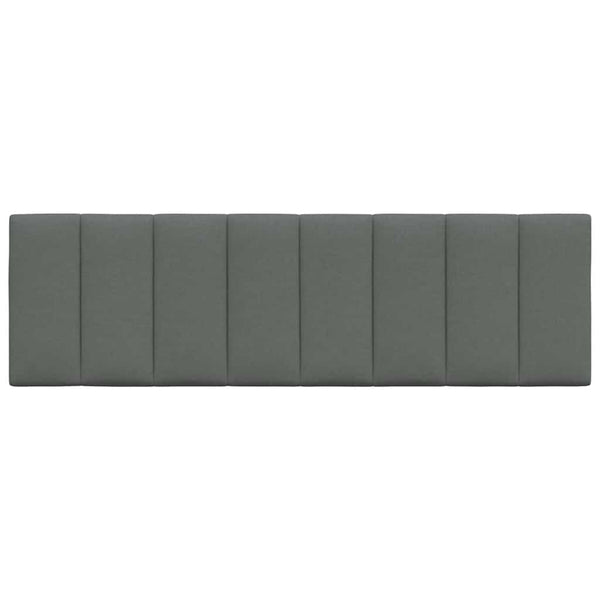 Dunkelgraues Kopfteil-Kissen Hanko, 160 cm
