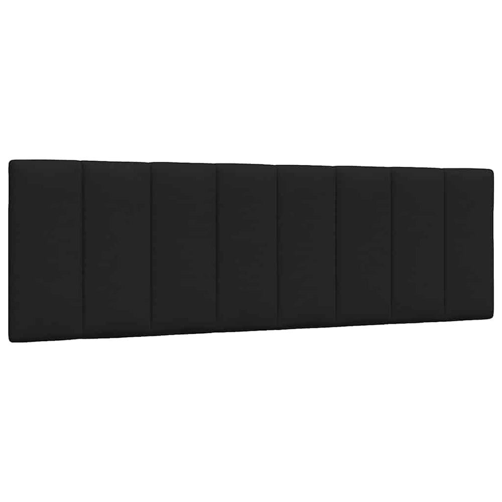 Schwarzes Kopfteil Kissen 160 cm