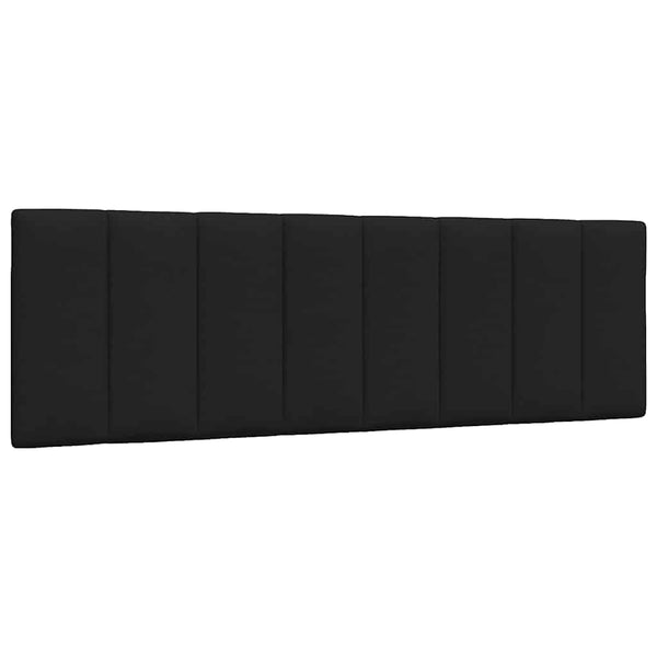 Schwarzes Kopfteil Kissen 160 cm