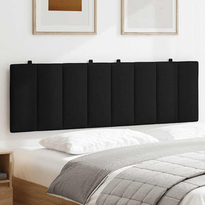 Schwarzes Kopfteil Kissen 160 cm