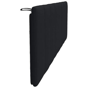 Schwarzes Kopfteil Kissen 160 cm