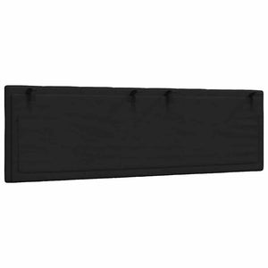 Schwarzes Kopfteil Kissen 160 cm