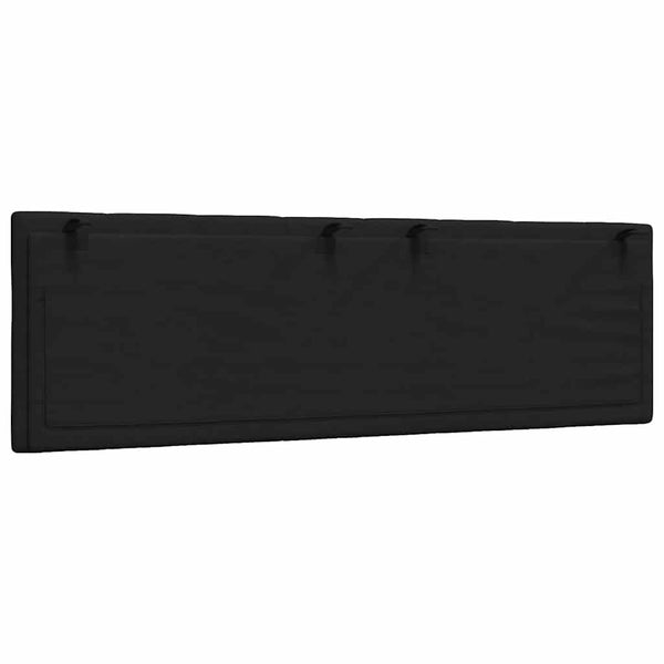 Schwarzes Kopfteil Kissen 160 cm