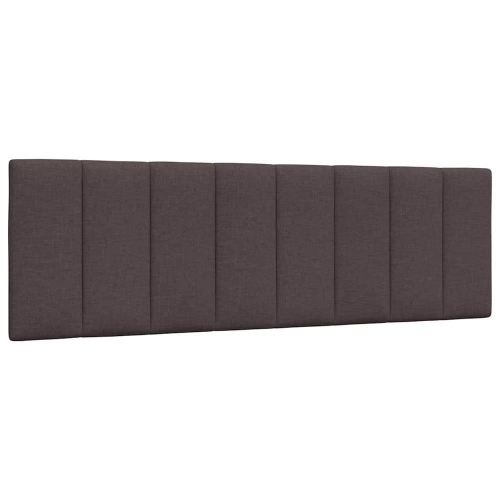 Kopfteil Kissen Dunkelbraun 160 cm