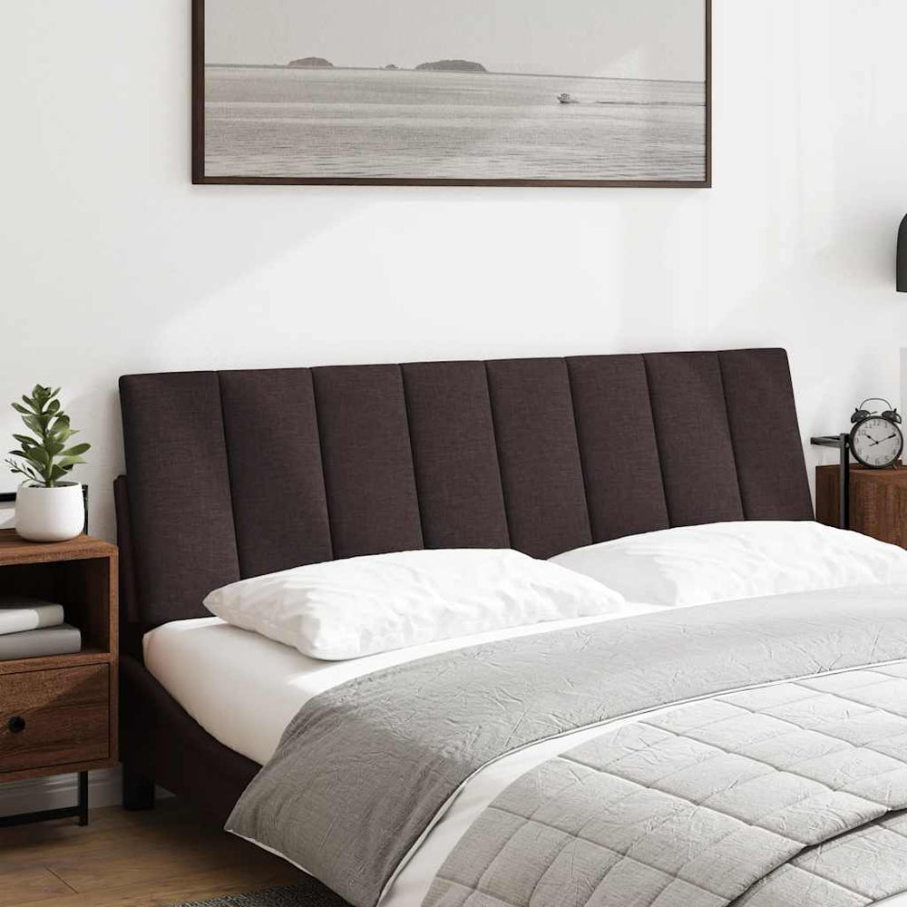 Kopfteil Kissen Dunkelbraun 160 cm