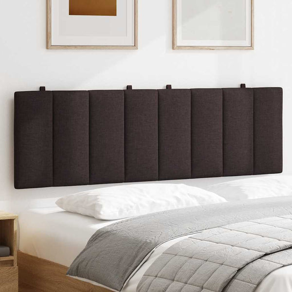 Kopfteil Kissen Dunkelbraun 160 cm