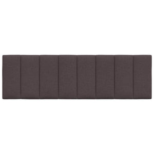 Kopfteil Kissen Dunkelbraun 160 cm
