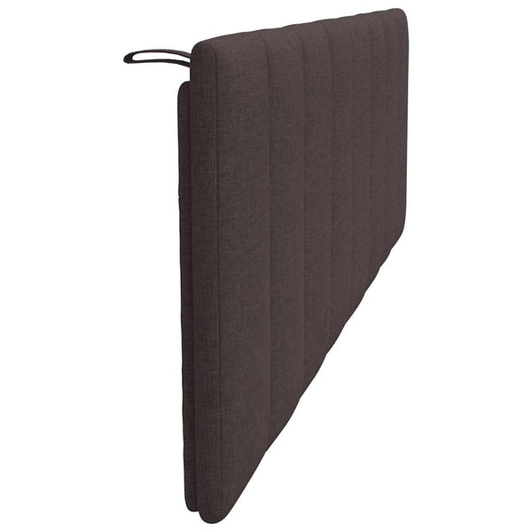 Kopfteil Kissen Dunkelbraun 160 cm