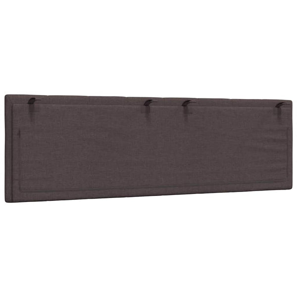 Kopfteil Kissen Dunkelbraun 160 cm