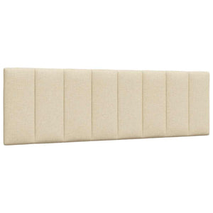 Gepolstertes Kopfteil-Kissen Creme 160cm