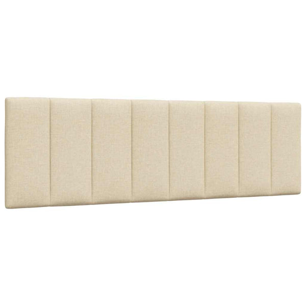 Gepolstertes Kopfteil-Kissen Creme 160cm