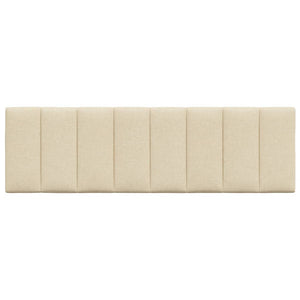 Gepolstertes Kopfteil-Kissen Creme 160cm
