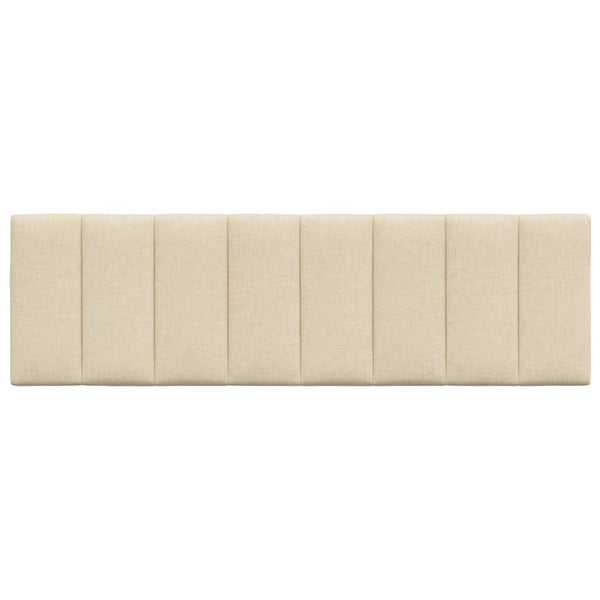 Gepolstertes Kopfteil-Kissen Creme 160cm