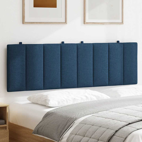 Kopfteil Kissen Blau 160 cm