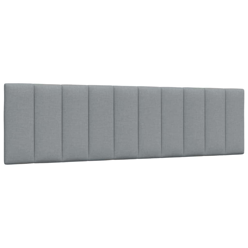 Kopfteil Kissen Hanko Hellgrau 180 cm