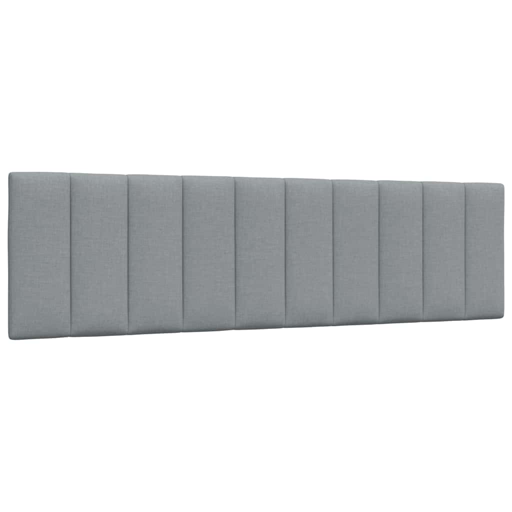 Kopfteil Kissen Hanko Hellgrau 180 cm