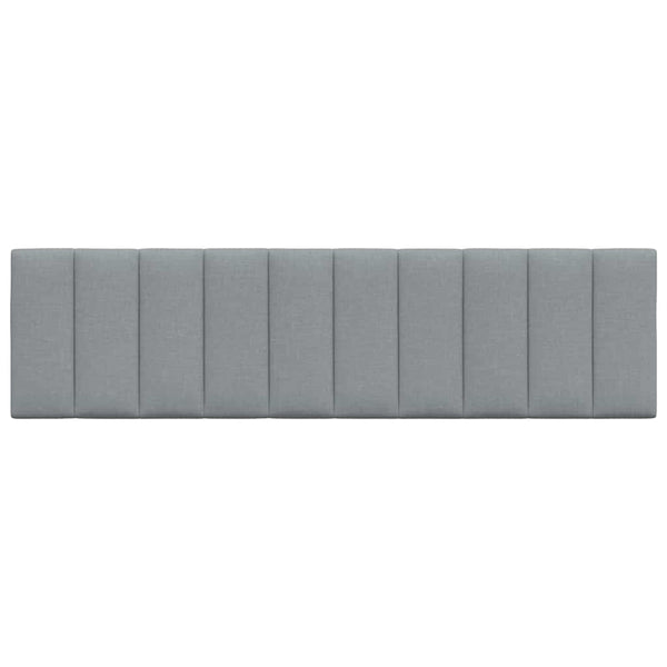 Kopfteil Kissen Hanko Hellgrau 180 cm