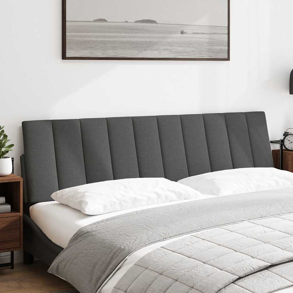 Kopfteil Kissen Hanko Dunkelgrau 180cm