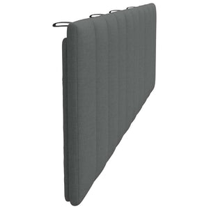 Kopfteil Kissen Hanko Dunkelgrau 180cm