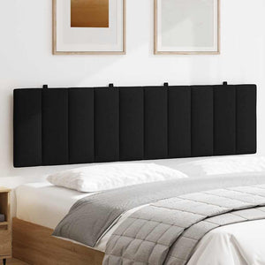 Schwarzes Kopfteil-Kissen Hanko 180 cm