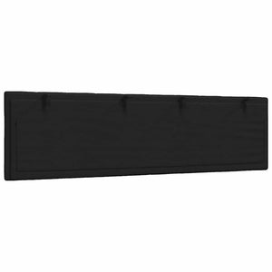 Schwarzes Kopfteil-Kissen Hanko 180 cm