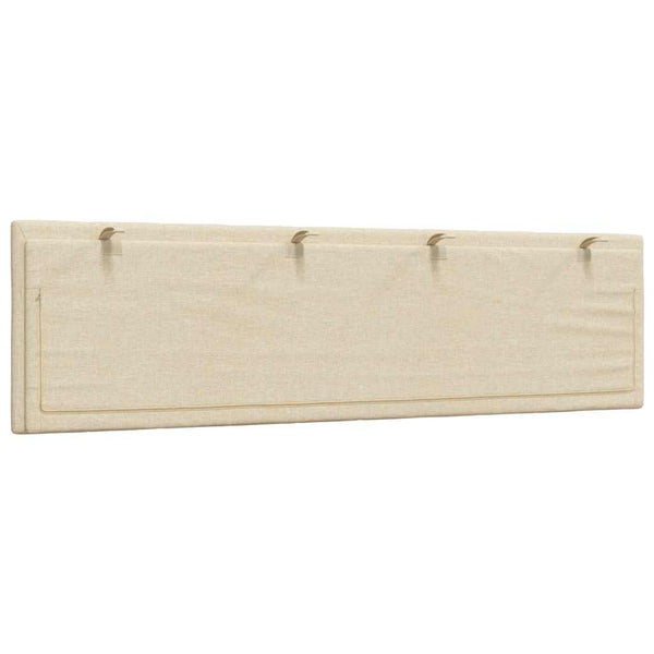 Kopfteil-Kissen Hanko Creme 180 cm