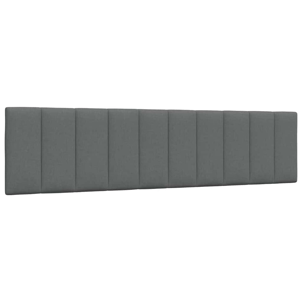 Kopfteil-Kissen Hanko Dunkelgrau 200 cm