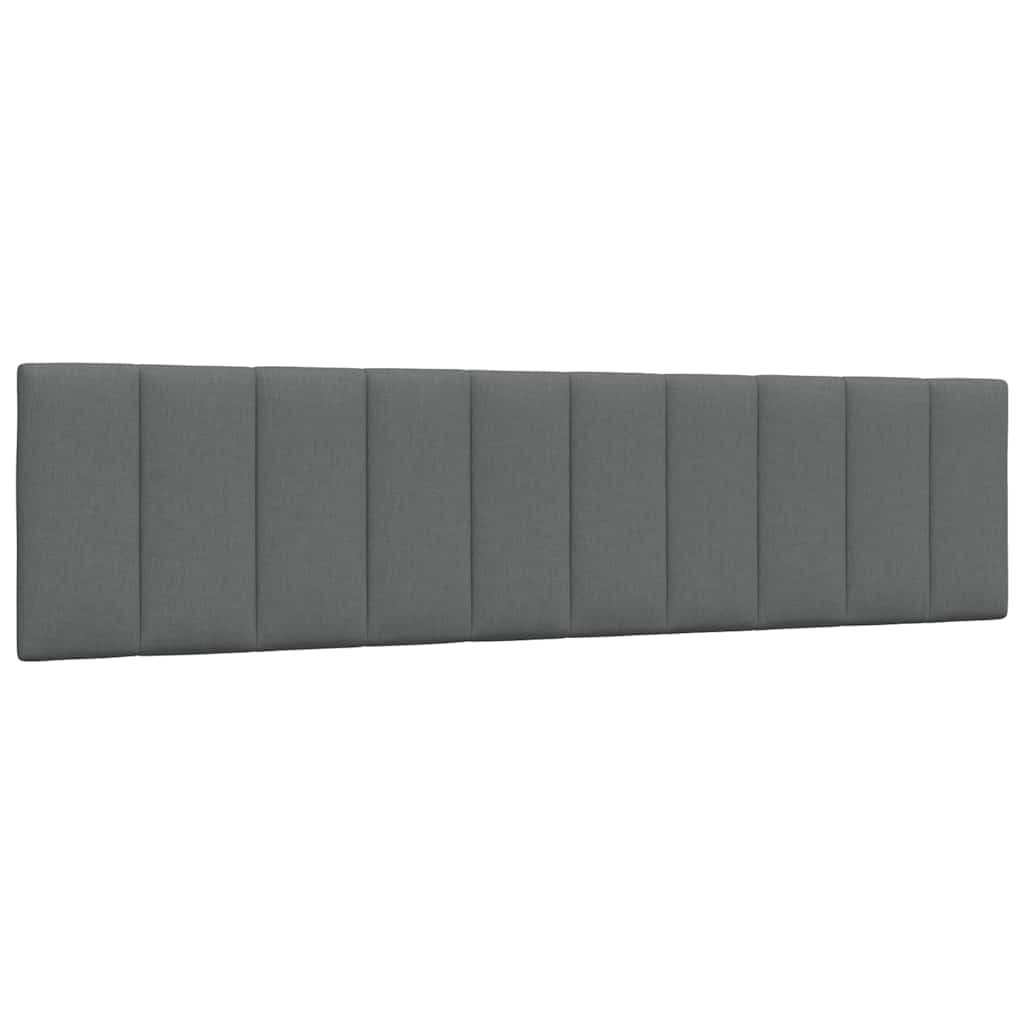 Kopfteil-Kissen Hanko Dunkelgrau 200 cm