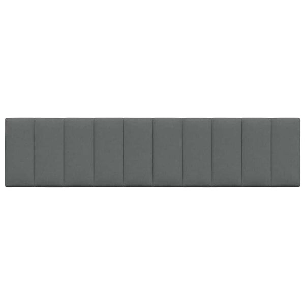 Kopfteil-Kissen Hanko Dunkelgrau 200 cm