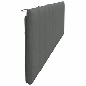 Kopfteil-Kissen Hanko Dunkelgrau 200 cm
