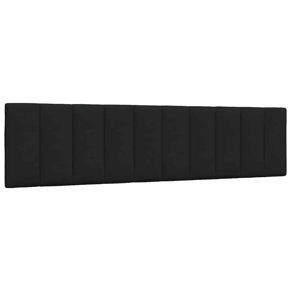 Schwarzes Kopfteil-Kissen Hanko 200 cm