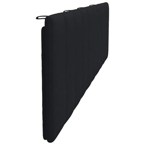 Schwarzes Kopfteil-Kissen Hanko 200 cm
